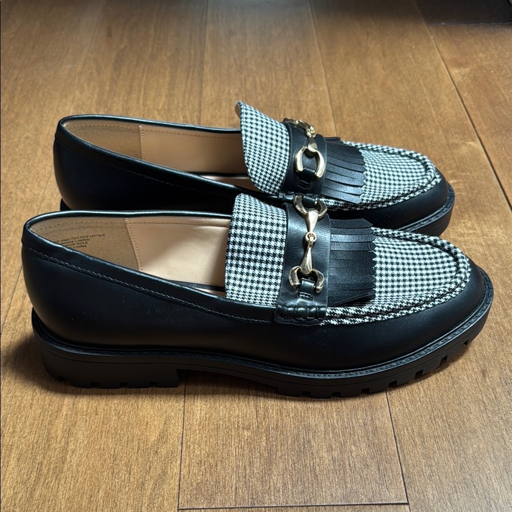 NWOT Lug Sole Loafers LOFT